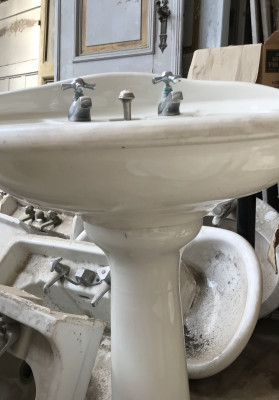 Lavabo ancien 1930