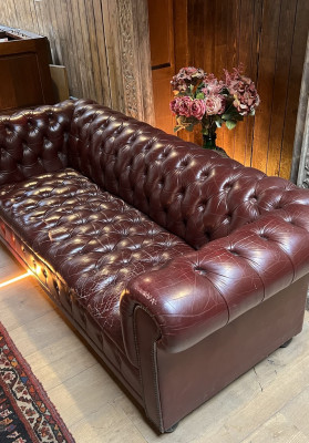 Chesterfield cuir 2