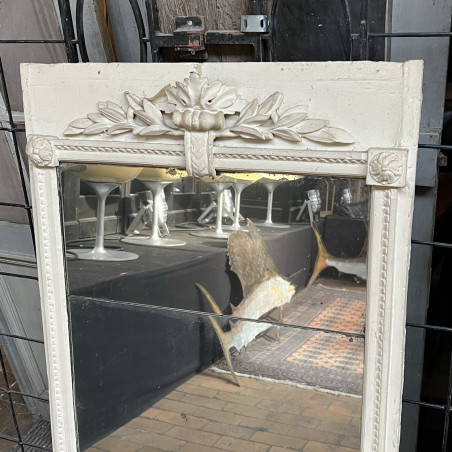 mirroir ancien en bois