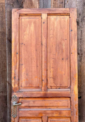 Porte ancienne en sapin 82x220 cm top