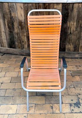 Fauteuil Thonet orange top