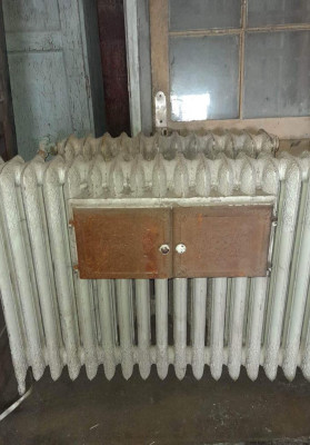 Radiateur ancien chauffe-plat