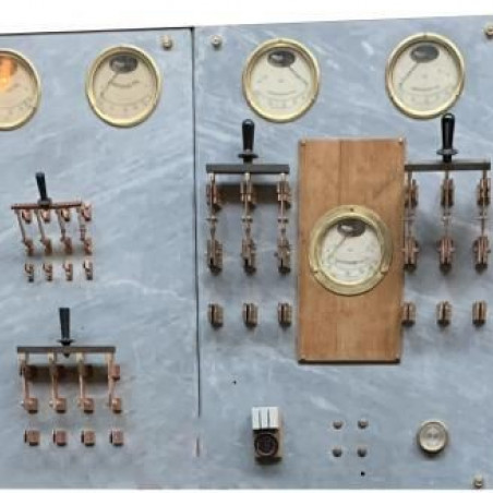 Tableau électrique en marbre