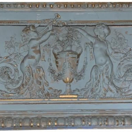 Boiserie bleue