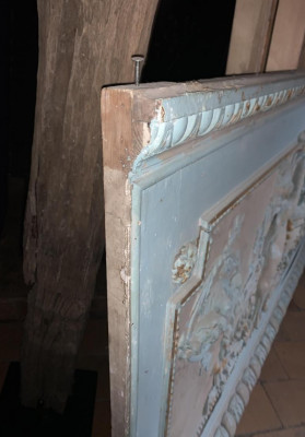 Boiserie bleue