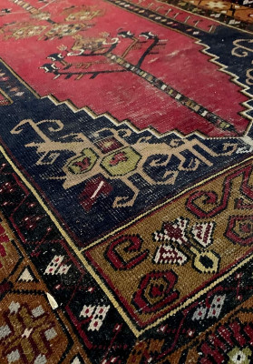 Tapis vintage prière d'Orient